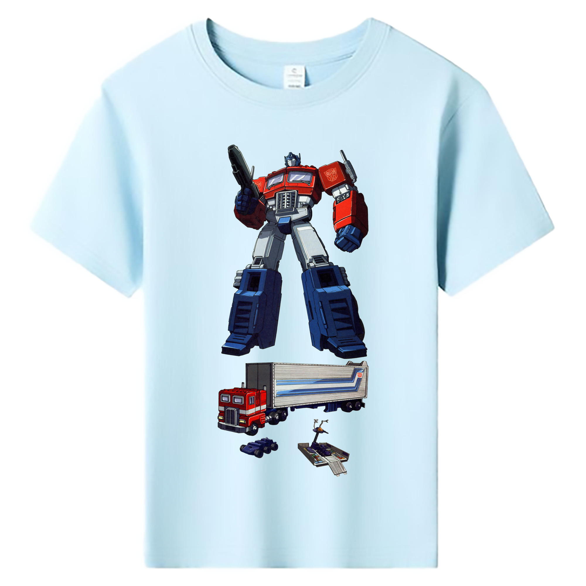 （画像用）  綿100％キッズTシャツ（フロントプリント）